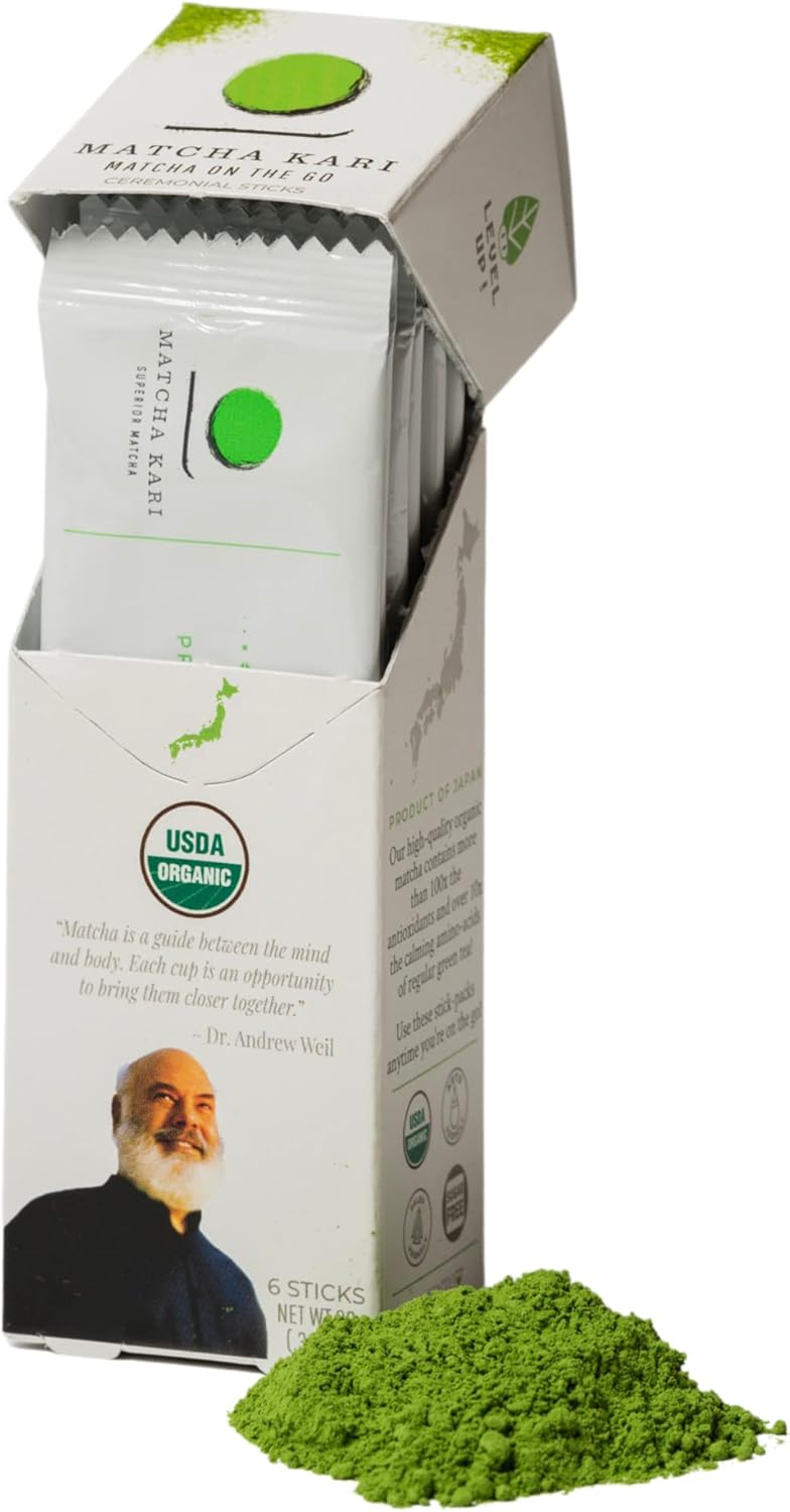 Matcha Kari Organic Green Tea Powder Sticks - Image 1